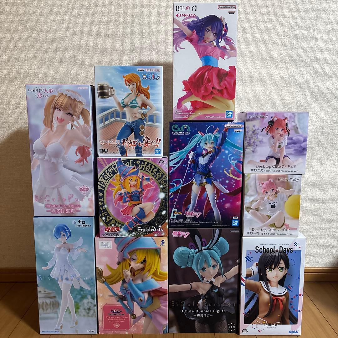 美少女フィギュア 11体セット まとめ売り - メルカリ