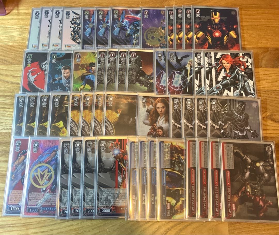 marvel デッキ　アイアンマン　キャプテンアメリカ　ヴァイスシュヴァルツ
