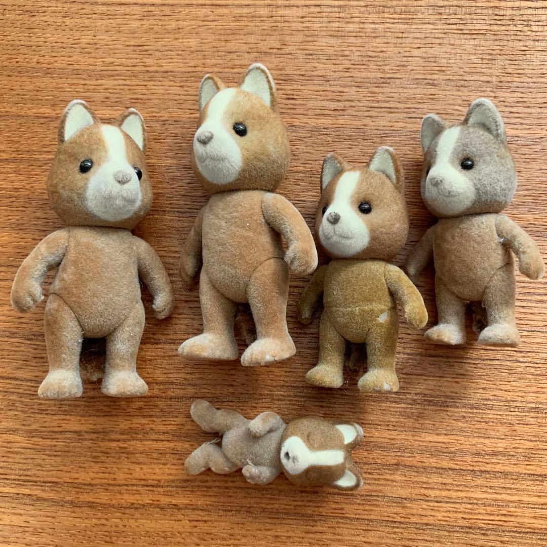 シルバニアファミリー マロンイヌ マロン犬 5体セット 家族 - メルカリ