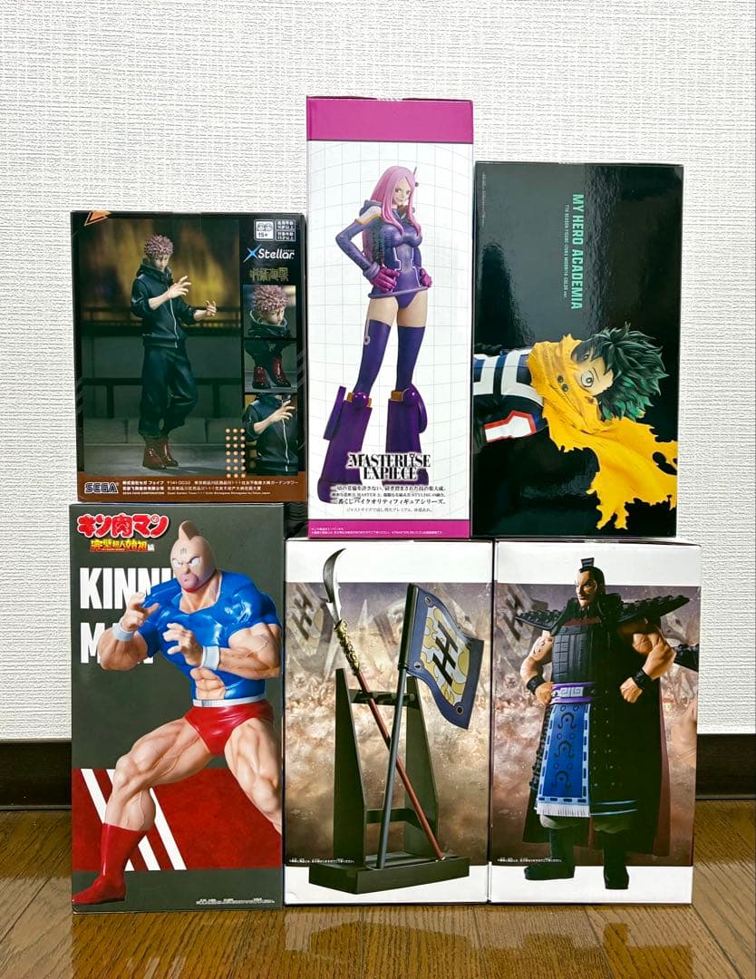 人気アニメ フィギュア 6種6個セット】まとめ売り__@__＊__♪ - メルカリ