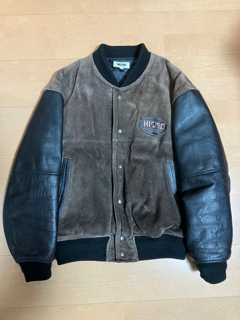K*s様 NISMO レザースタジャン　90s日産　旧ロゴニスモ　Mサイズ
