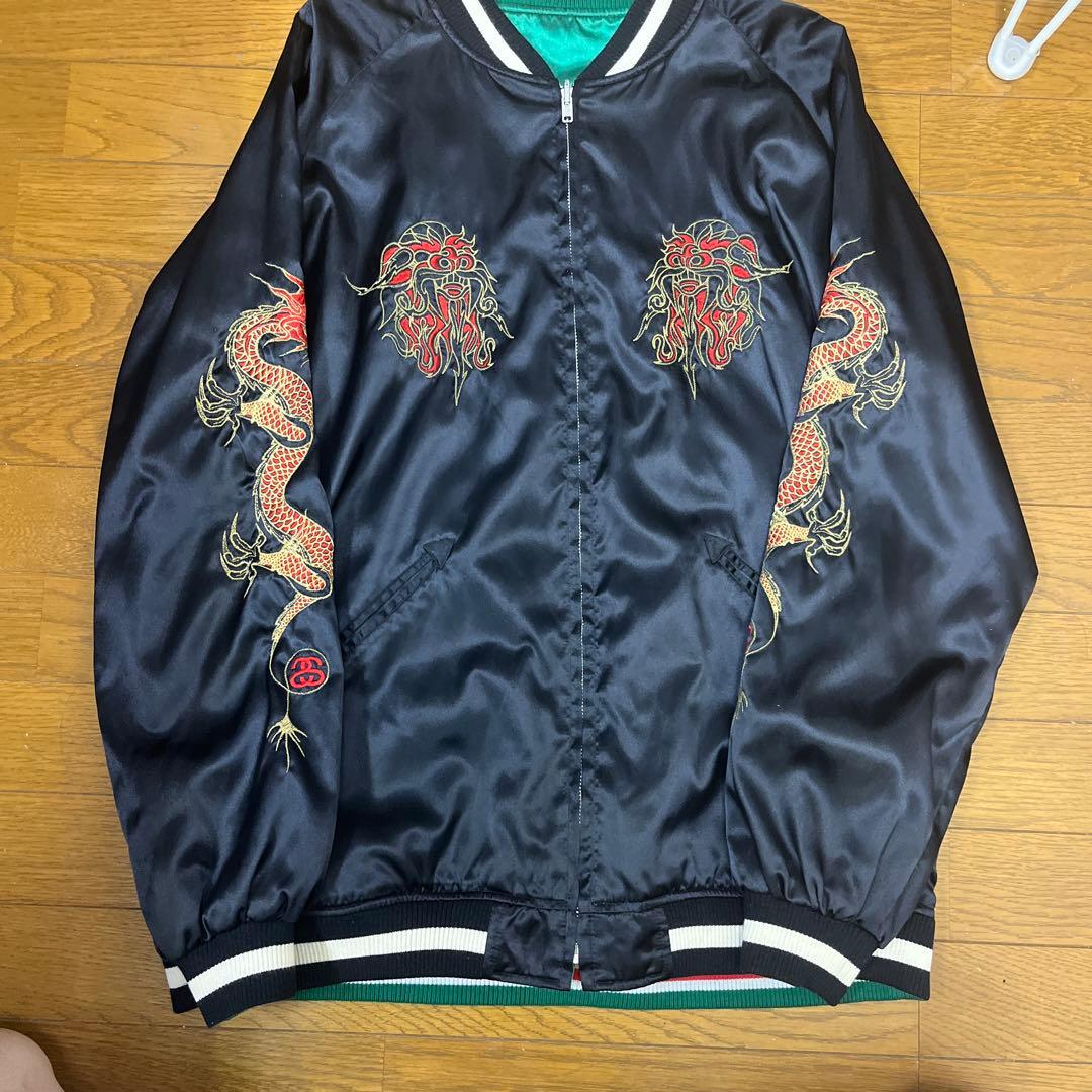 2000's old Stussy リバーシブルスカジャン