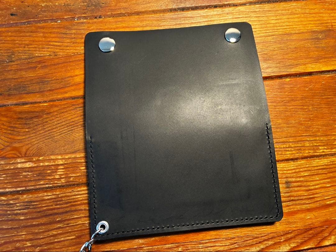 calee×tsyタイプ ミドルトラッカーウォレット チェーンセット 牛革