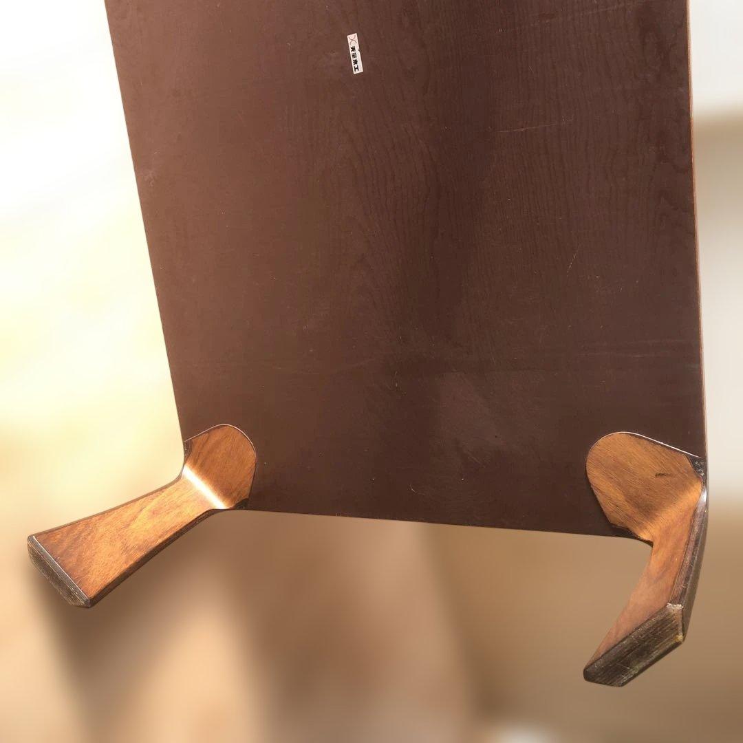 マ*ウ様 1/4〆 天童木工 座卓 ローテーブル 曲げ木 成形