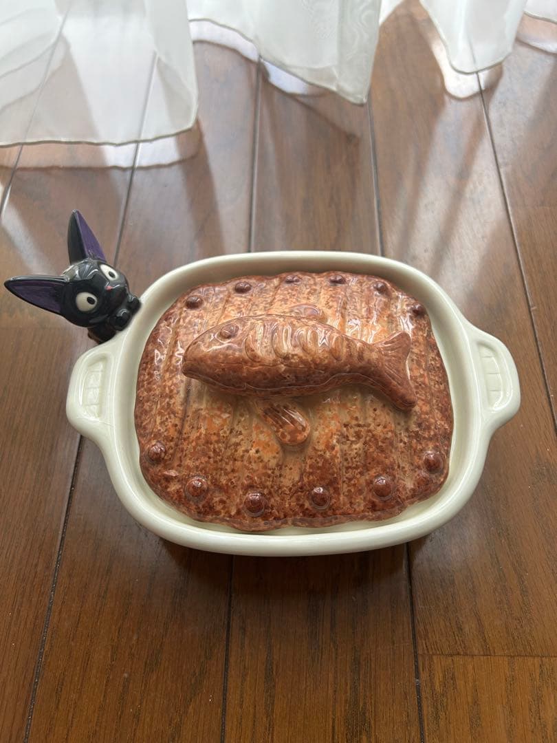 【希少品】魔女の宅急便 ニシンとかぼちゃのパイ クッキージャー　ジブリ 希少品】魔女の宅急便 ニシンとかぼちゃのパイ クッキージャー ジブリ