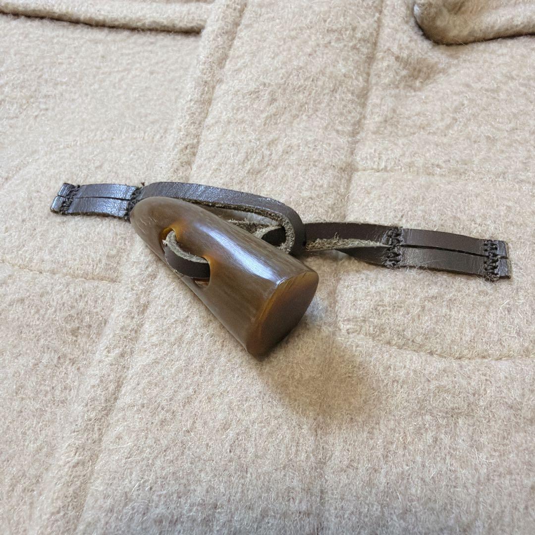 BURBERRY LONDON ロング ダッフルコート ウール ベージュ Lの通販はau