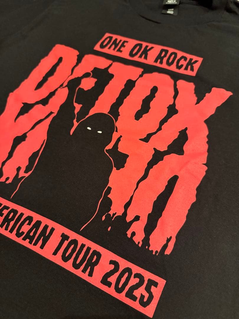 ONE OK ROCK DETOX Tシャツ 2025 M 北米ツアー ワンオク - メルカリ