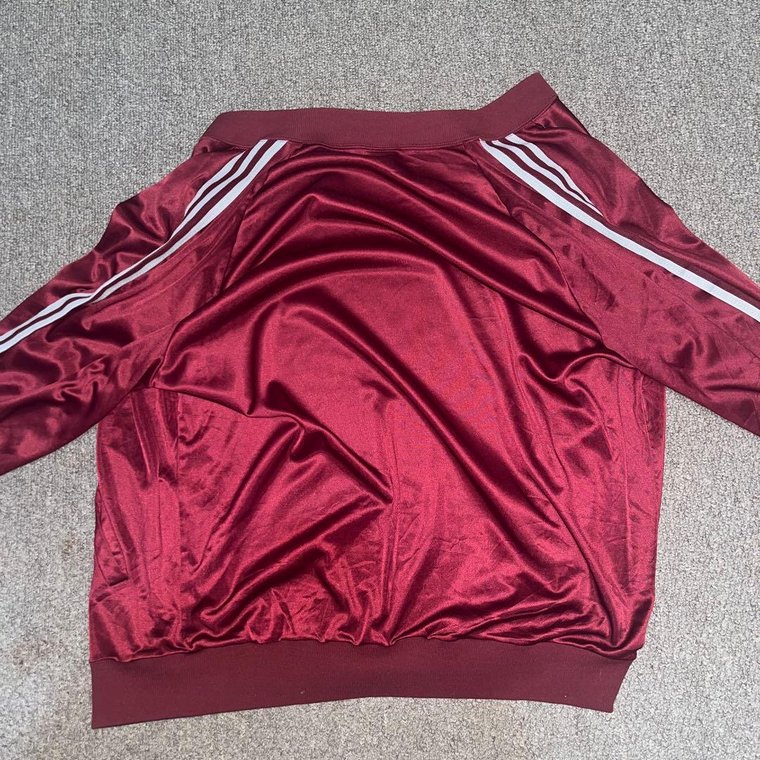 YONCE着用 80s adidas ATP トラックジャケット ワインレッド - メルカリ