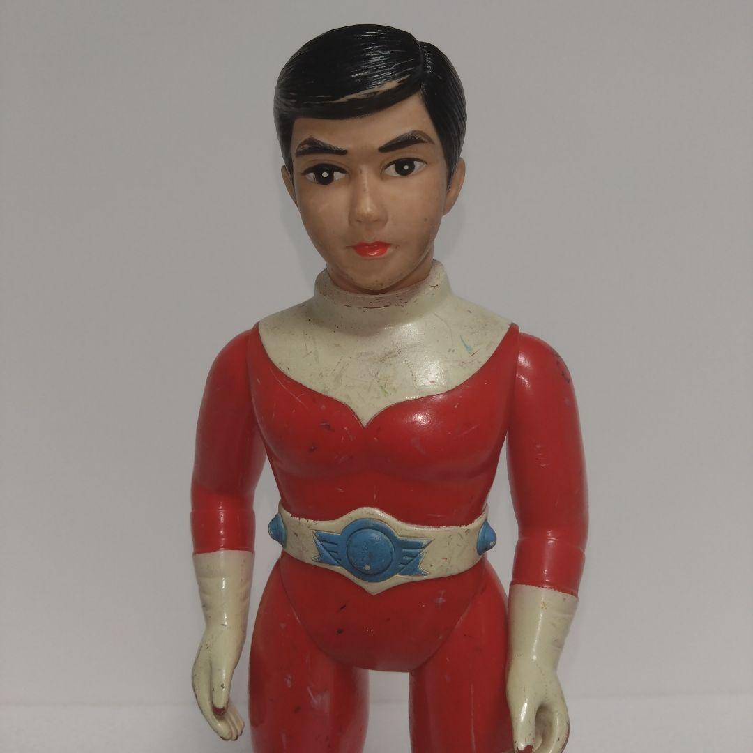 【希少品】　ソフビ　レッドマン　ブルマァク　面取れ ⚠️激レア・当時物 レッドマン 面取れ ソフビ ブルマァク 送料込み