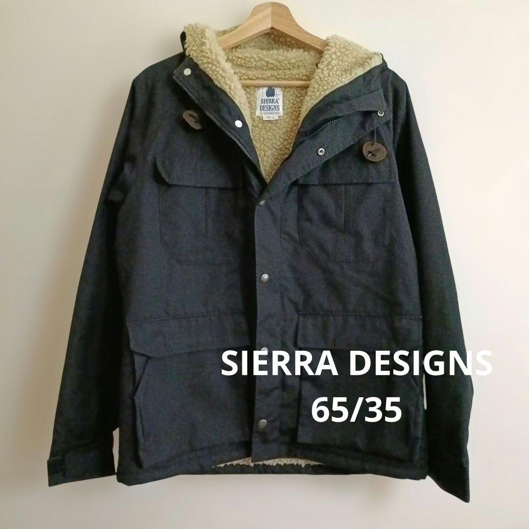 SIERRA DESIGNS 65/35クロス ボア マウンテンパーカーブラック