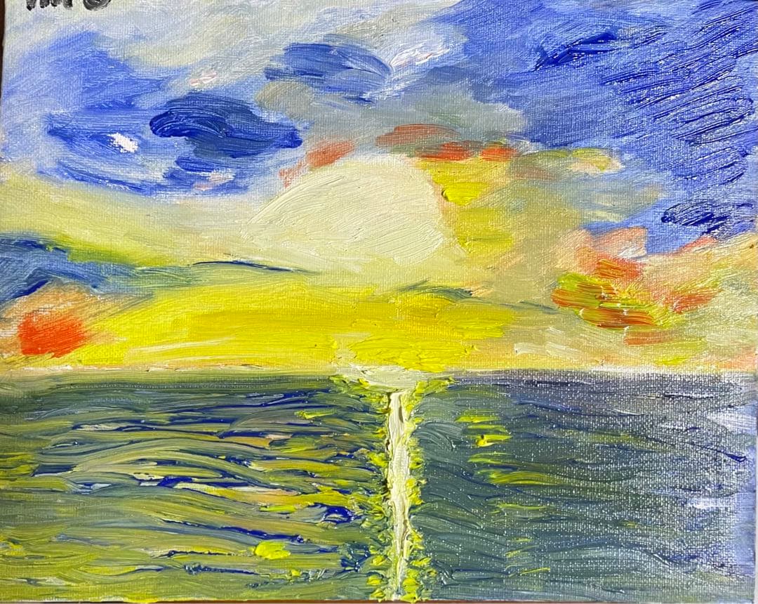 絵描きhiro C「波」