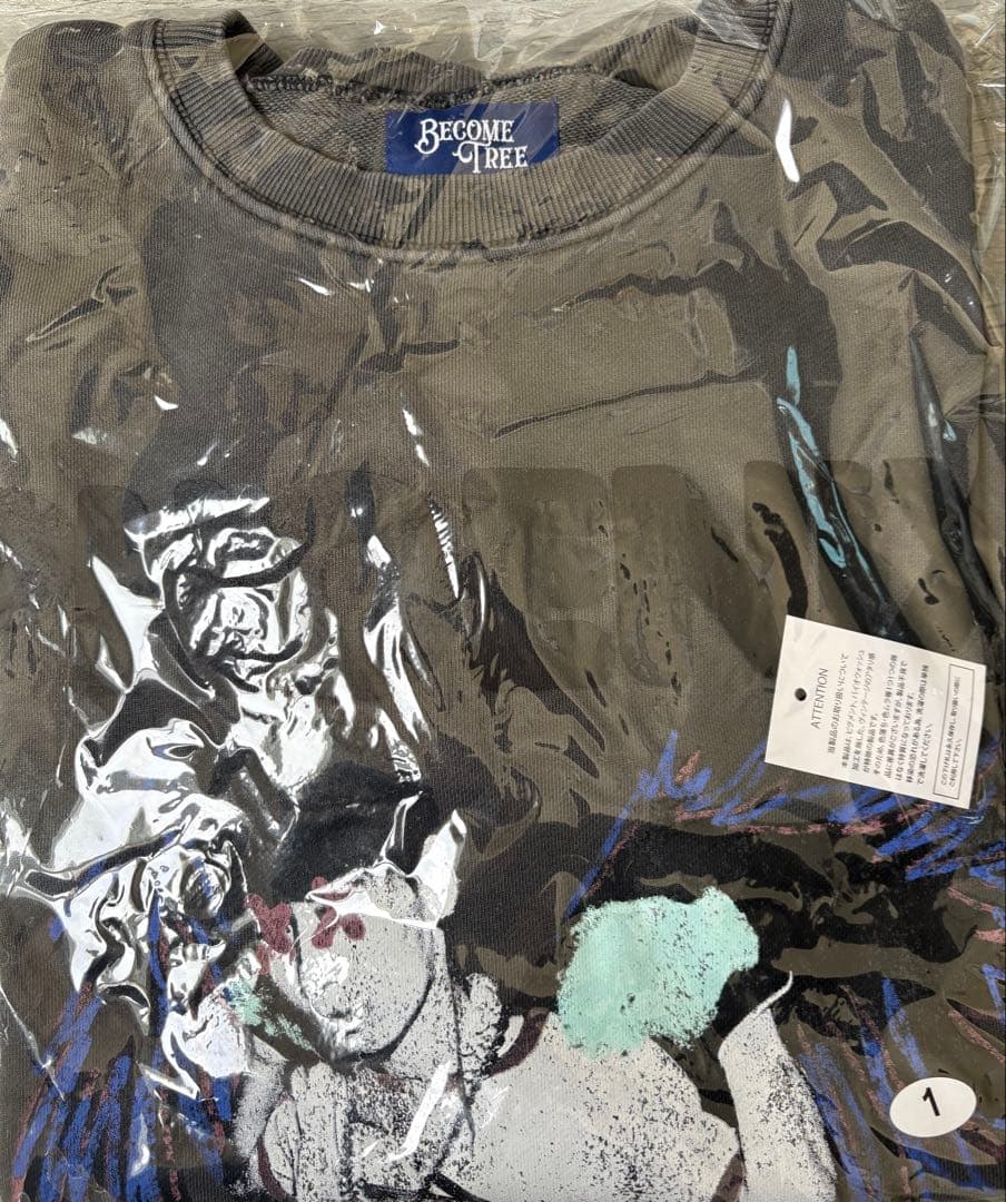 UVERworldBECOME TREE グレー スウェットシャツ サイズ1