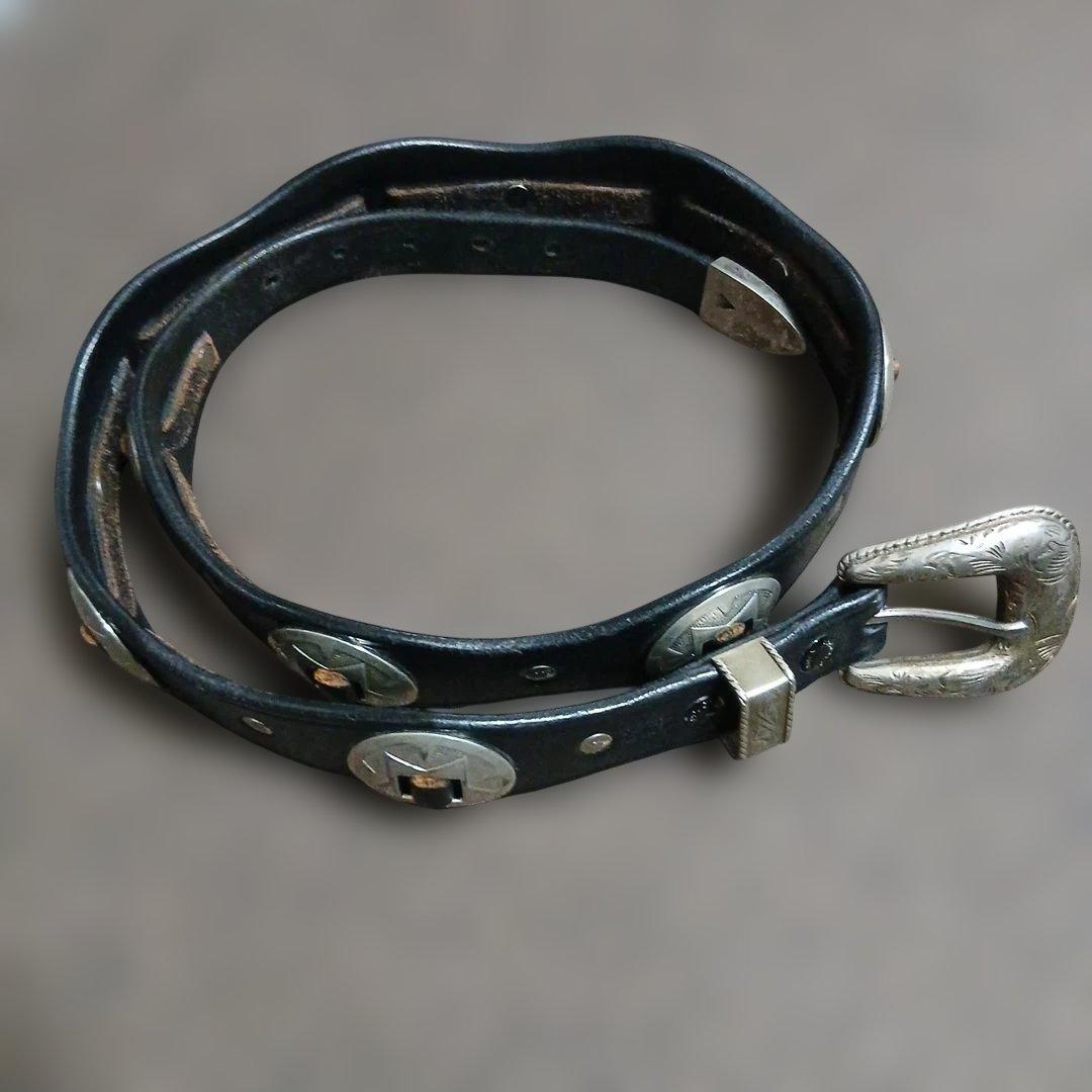 FUNNYファニーウエスタンコンチョベルト34インチ黒 - メルカリ