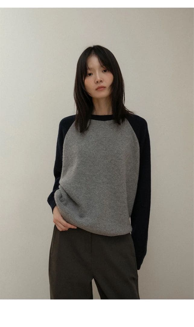 OHOTORO ラグランニット