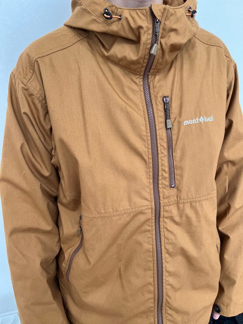 mont-bell ブラウン マウンテンパーカー