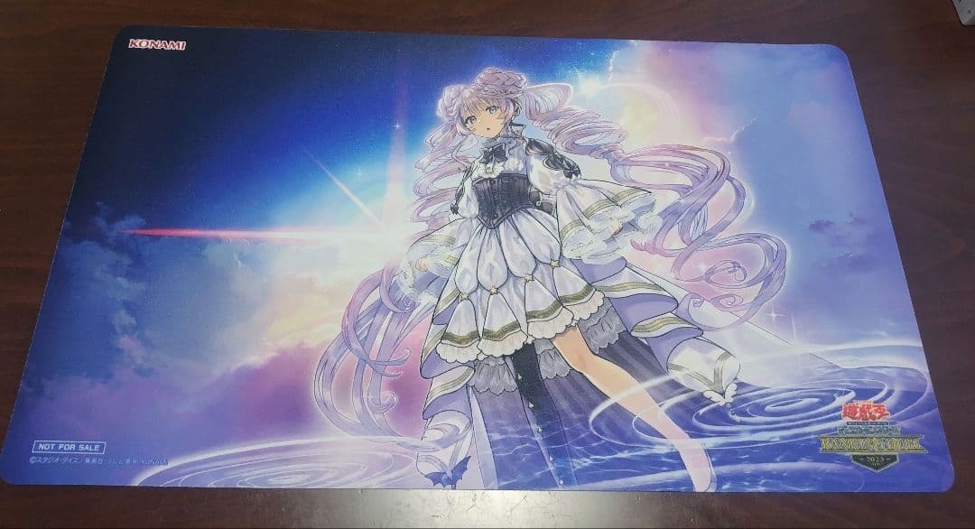 遊戯王　天魔の聲選姫　プレイマット　ランキングデュエル