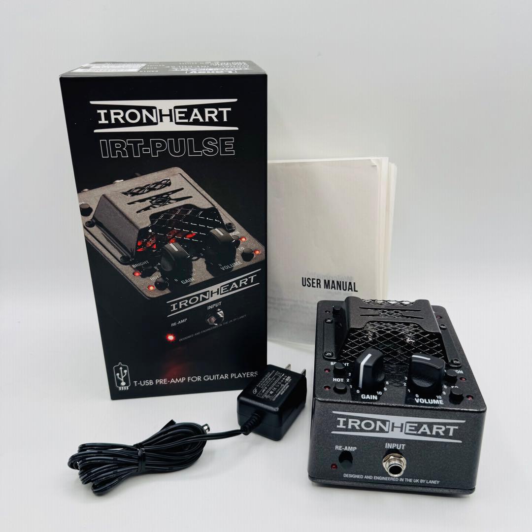 Laney IRT-PULSE デスクトップ型プリアンプ 真空管