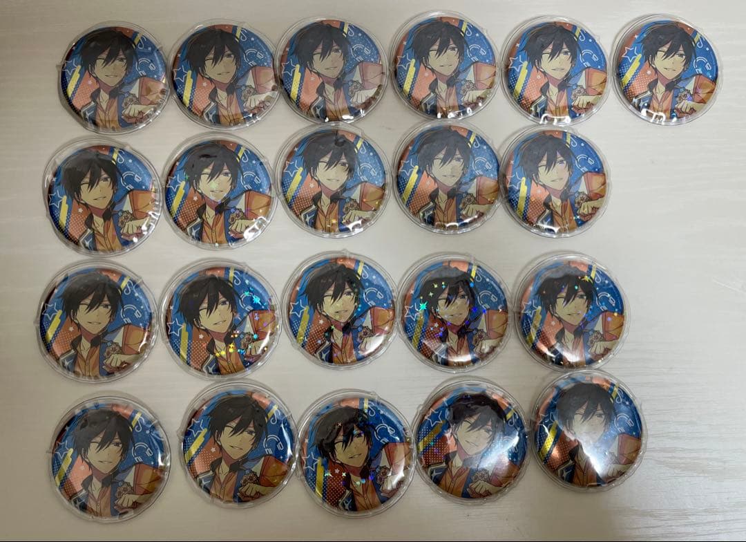 あんスタ 氷鷹北斗 4周年 ポートレート缶バッジ AGF 感謝祭 22個セット