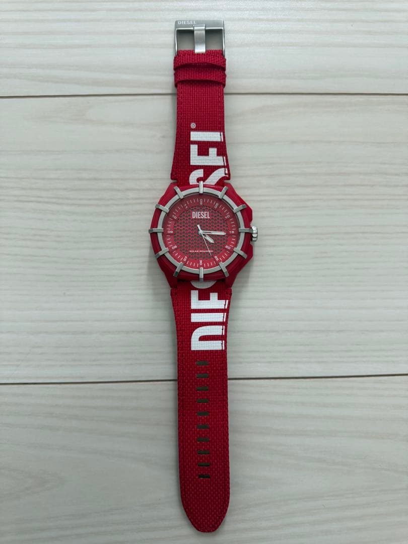 DIESEL レッド 腕時計