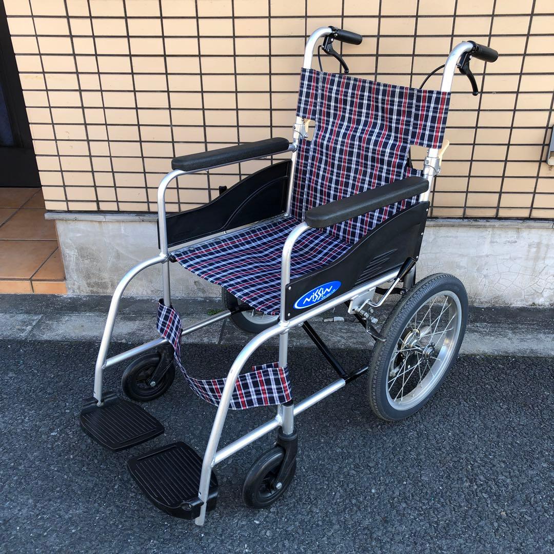 と30● NEO-2 NISSIN 介助式 車椅子 ノーパンクタイヤ imgrc0098986905.jpg