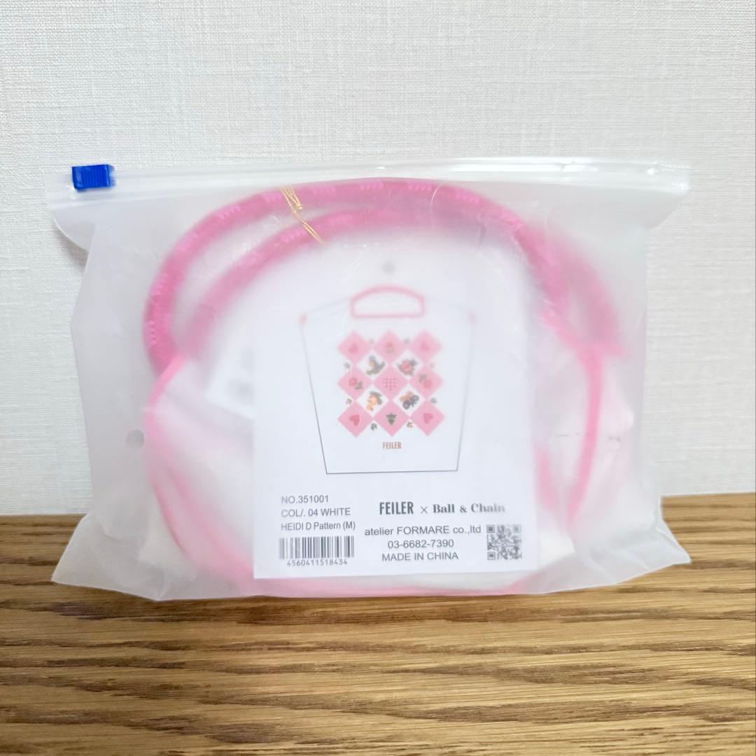 【正規品】タグ付き新品未使用 ボールアンドチェーン フェイラーコラボ ホワイトM