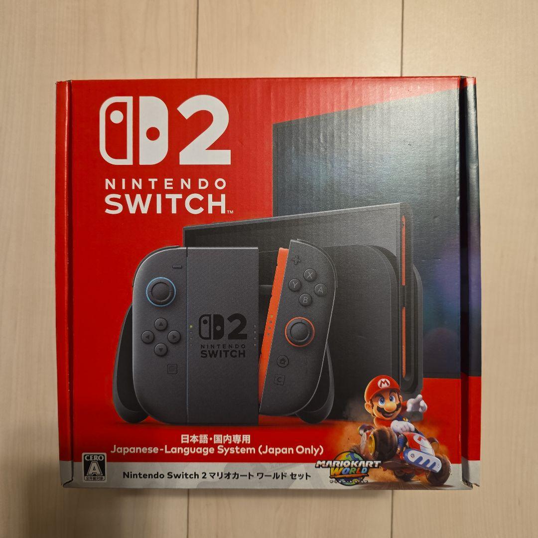 Nintendo Switch2 マリオカートワールド セット新品未開封