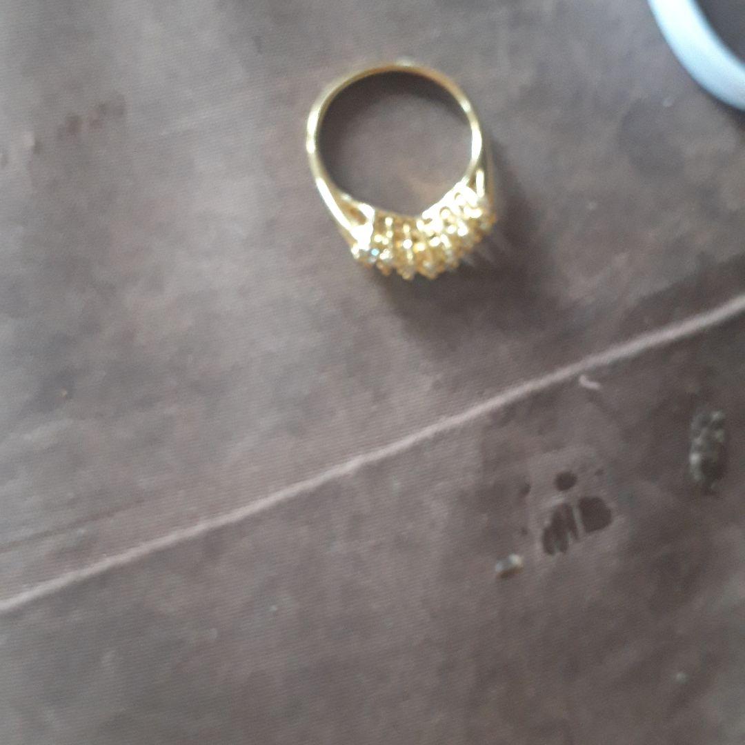 エレガント ゴールド パヴェリング