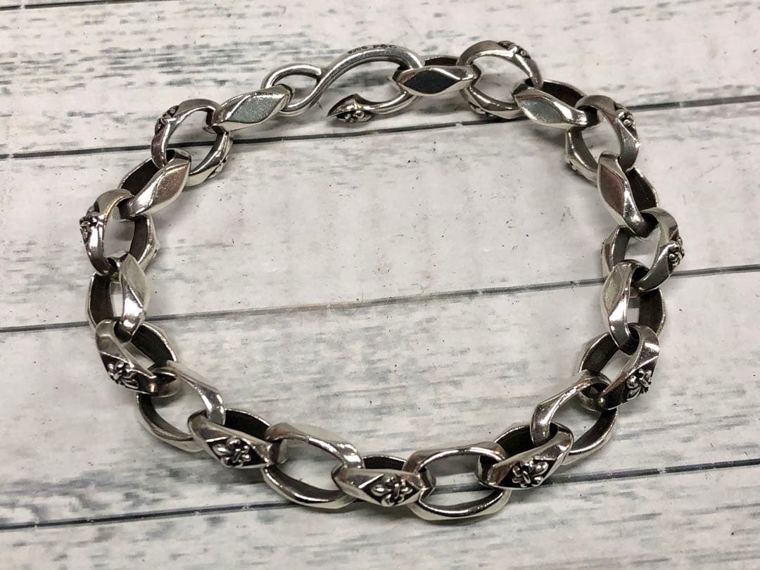 PATRICK COX パトリックコックス シルバーチェーン ブレスレット