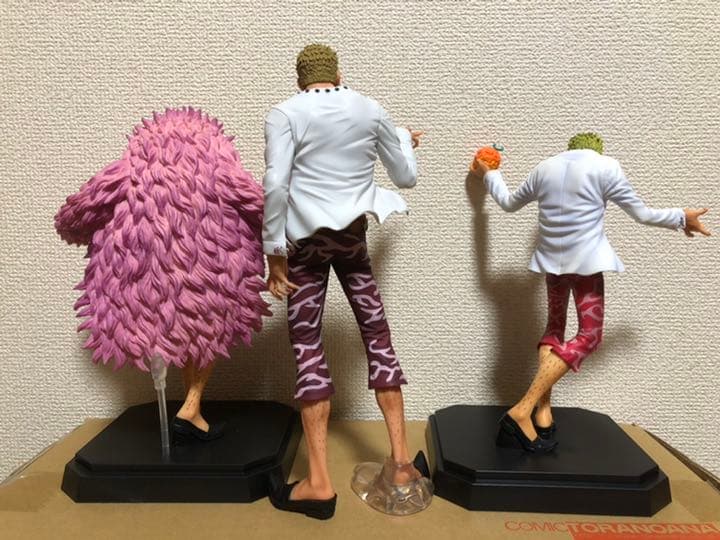 ドフラミンゴ フィギュア 1番くじ 3点セット - メルカリ