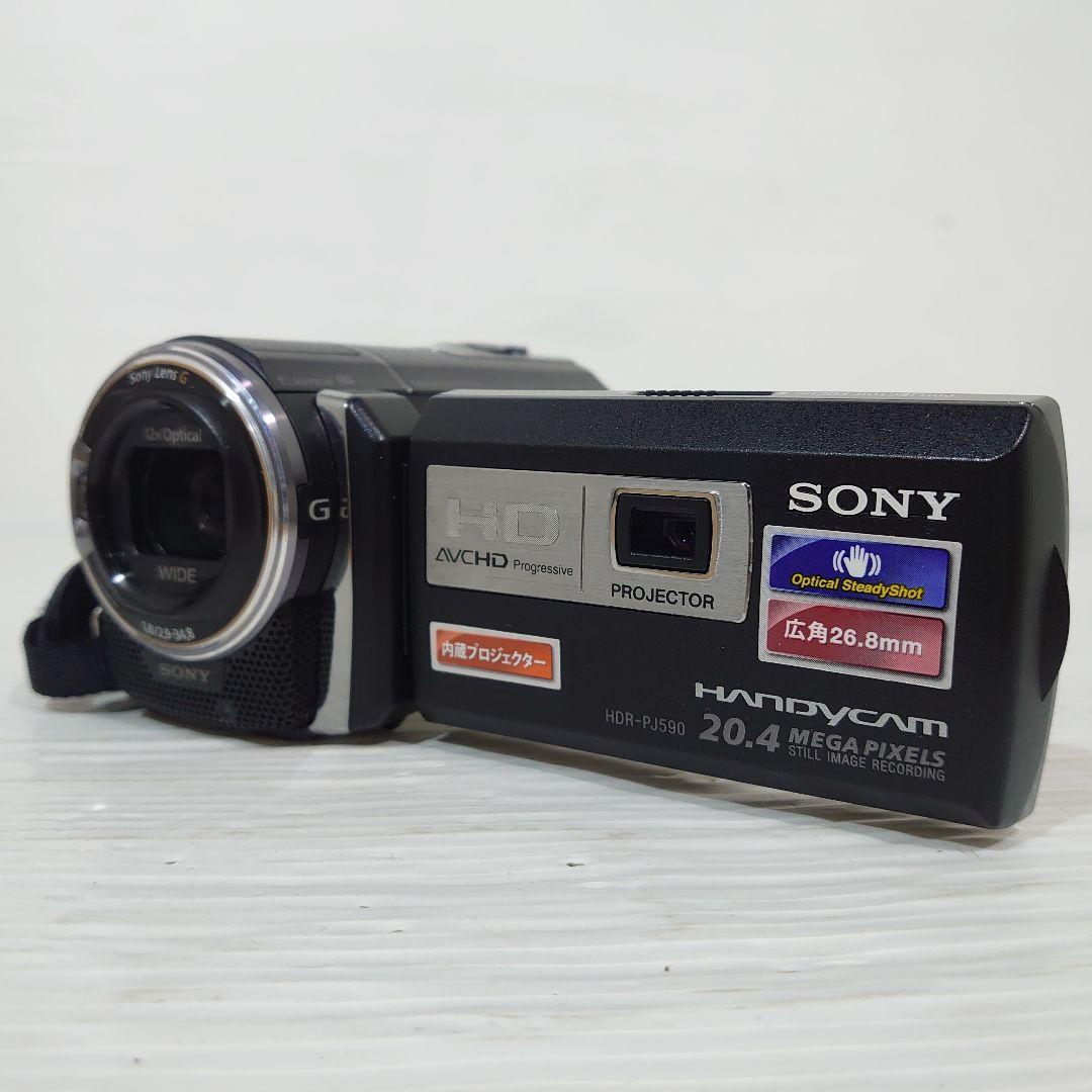 動作ok　SONY　Handycam HDR-PJ590V 12年