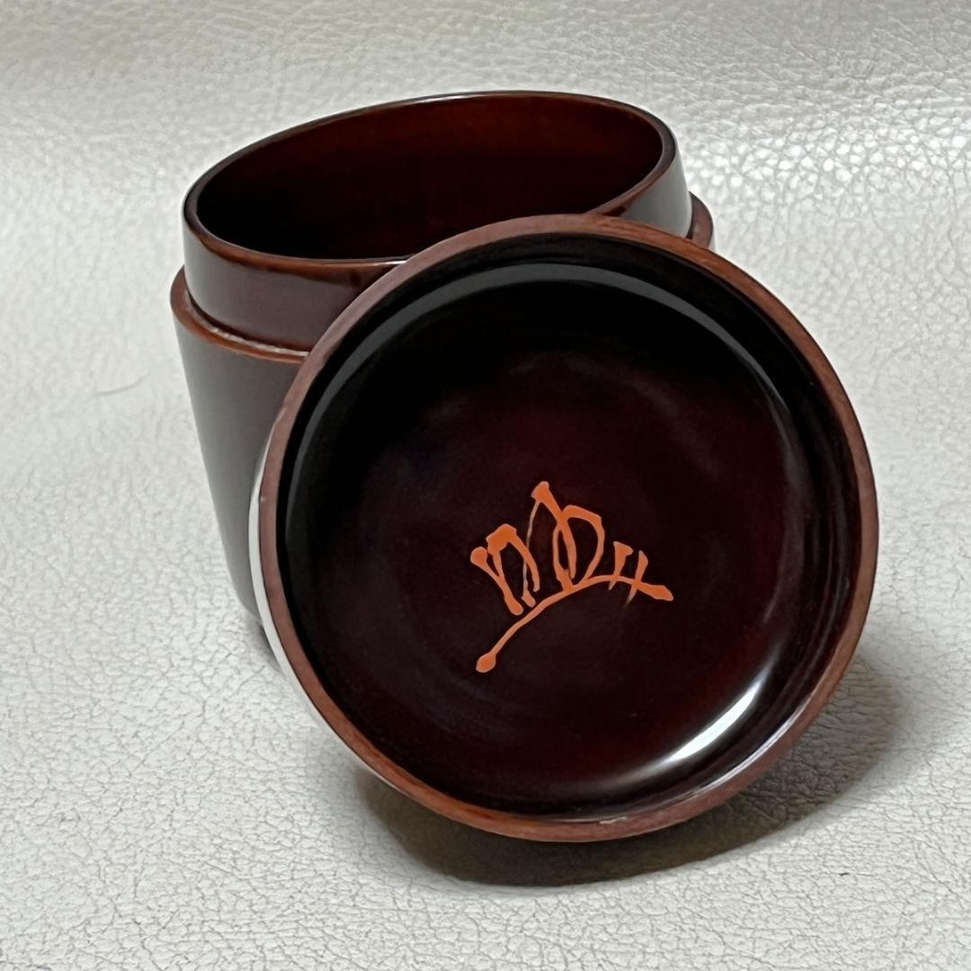 中村宗哲 菊桐蒔絵 溜塗 吹雪棗 識箱 花押 木製 棗 雪吹棗 雪吹茶器