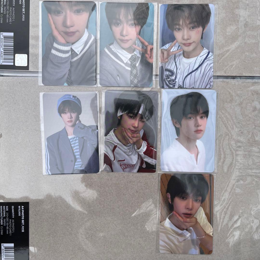 ボイプラ アーカイブ展 韓国 ジアヤン トレカ 7枚セット コンプ ジュンソ ボイプラ2 アーカイブ展 トレカコンプ Week2 - メルカリ