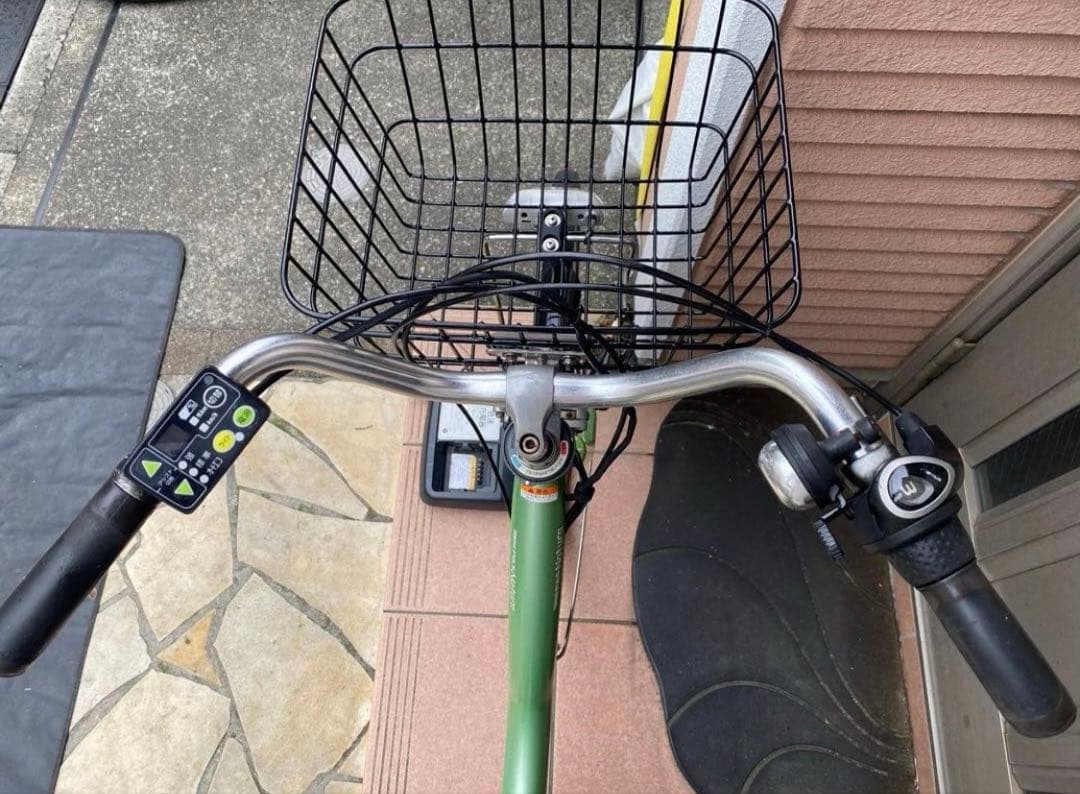 YAMAHA PasNatura 8.7Ah グリーン 充電器付属　引き取り限定