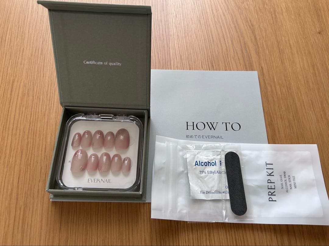 EVERNAIL K Rosy Bloom 専用粘着剤なし