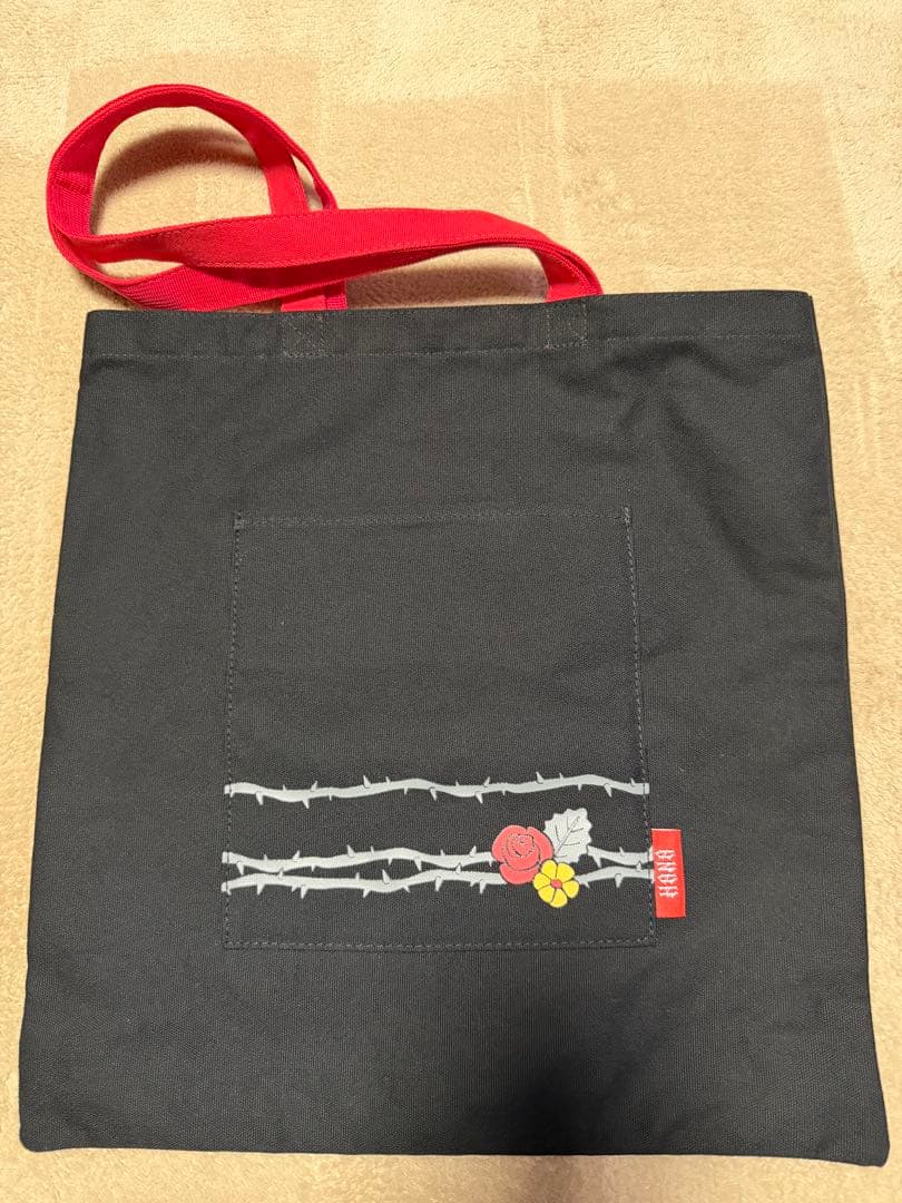 HANA グッズ3点セット（トートバッグ、キーホルダー、ボディメンテ