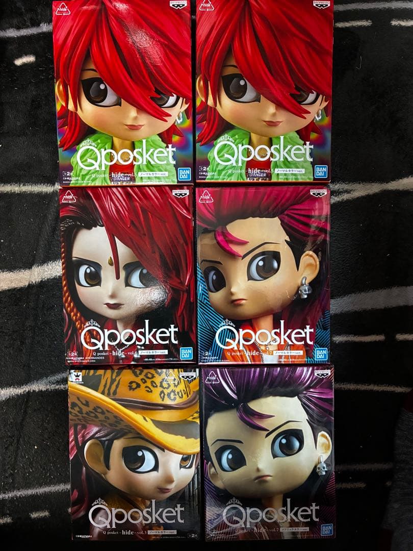 Qposket hide フィギュア 6体セット