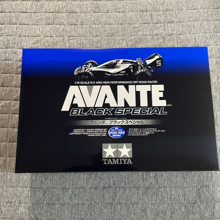 TAMIYA AVANTE アバンテ （2011） ブラックスペシャル 1/10