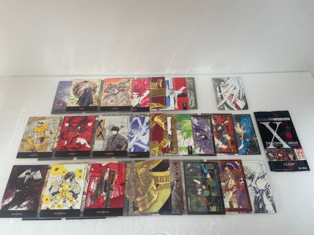 CLAMP　X 原作　トレーディングカード　　62枚セット　2002年