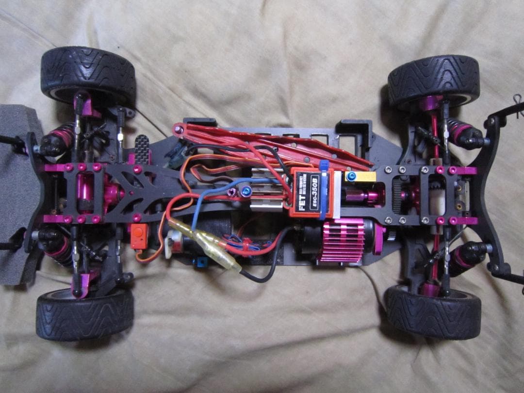 1/10 アレックス レーシング バラクーダ フルコンバージョン ALEX 動確