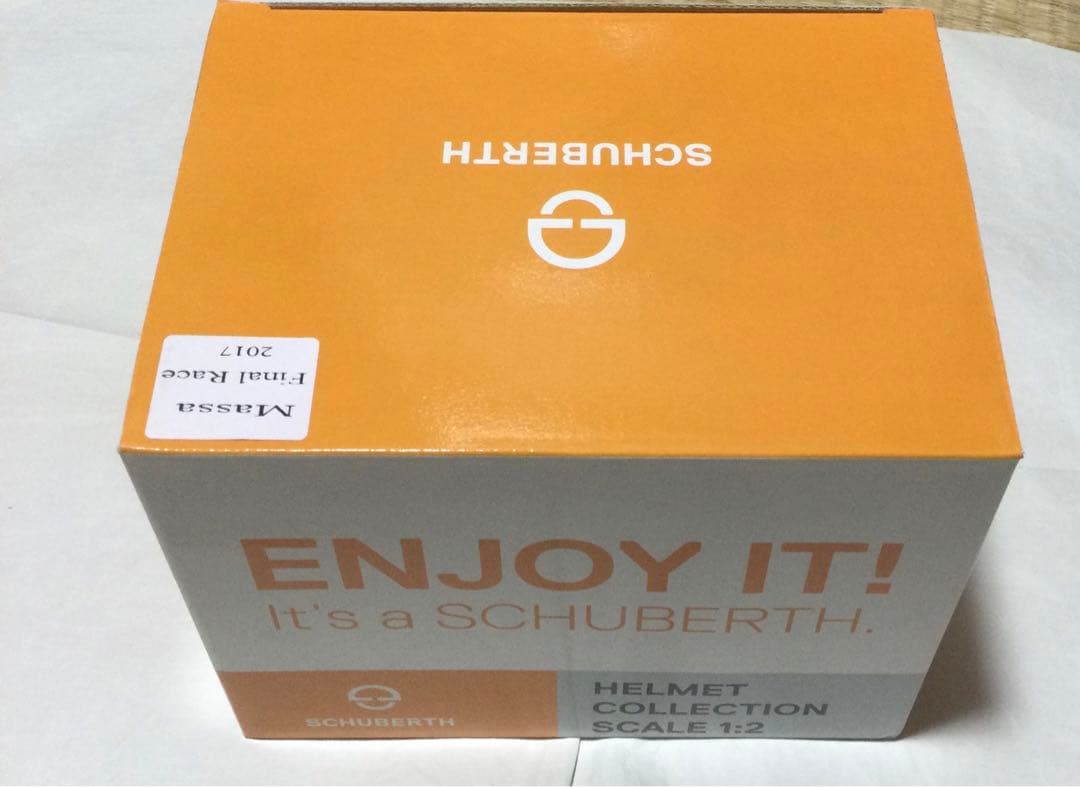 1/2 ヘルメット フェリペ・マッサ 2017 最終レース