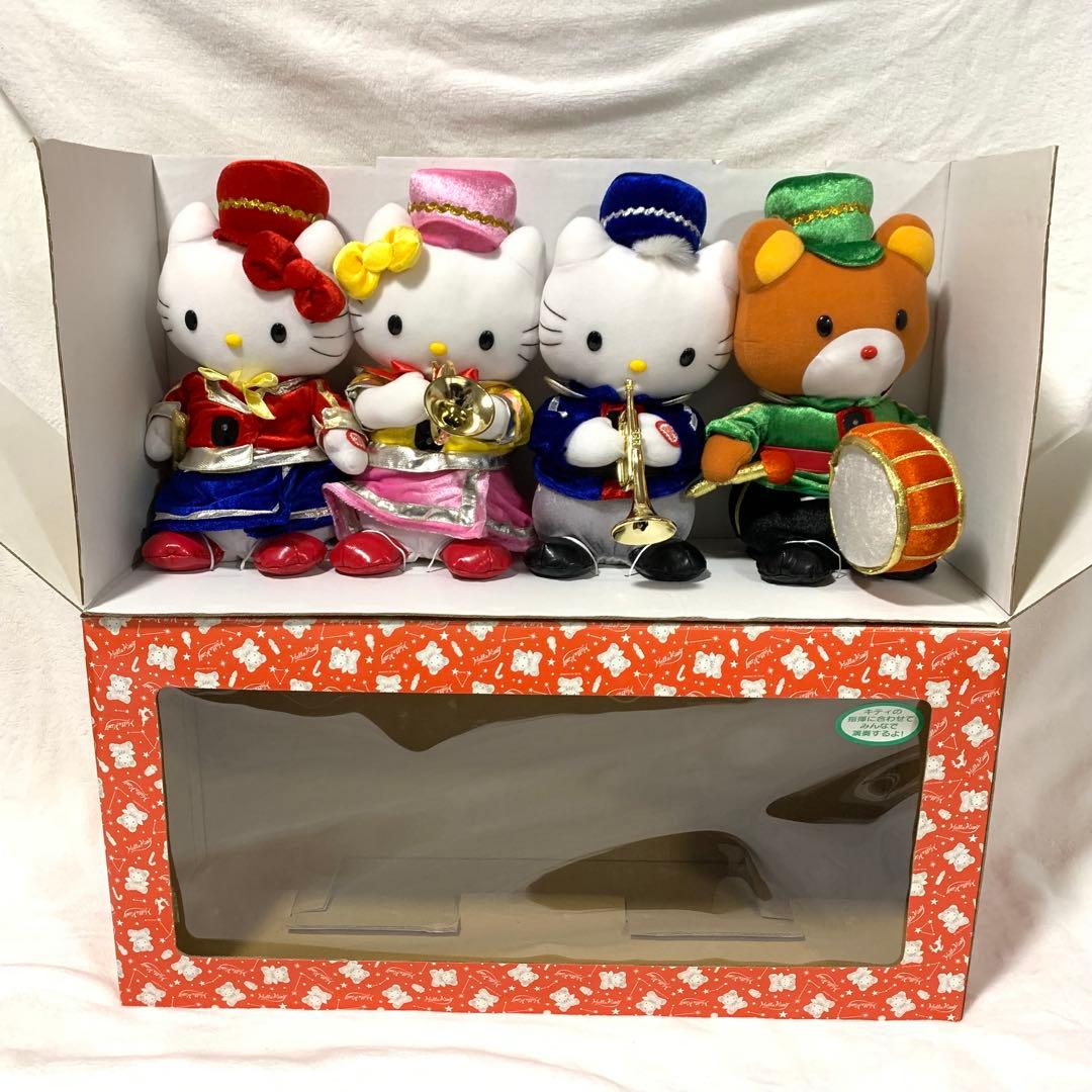 【動作確認済　2002年製】サンリオ　ハローキティマーチングドール4Pセット Amazon.co.jp: セガフェイブ(SEGA FAVE) アクぬい サンリオ