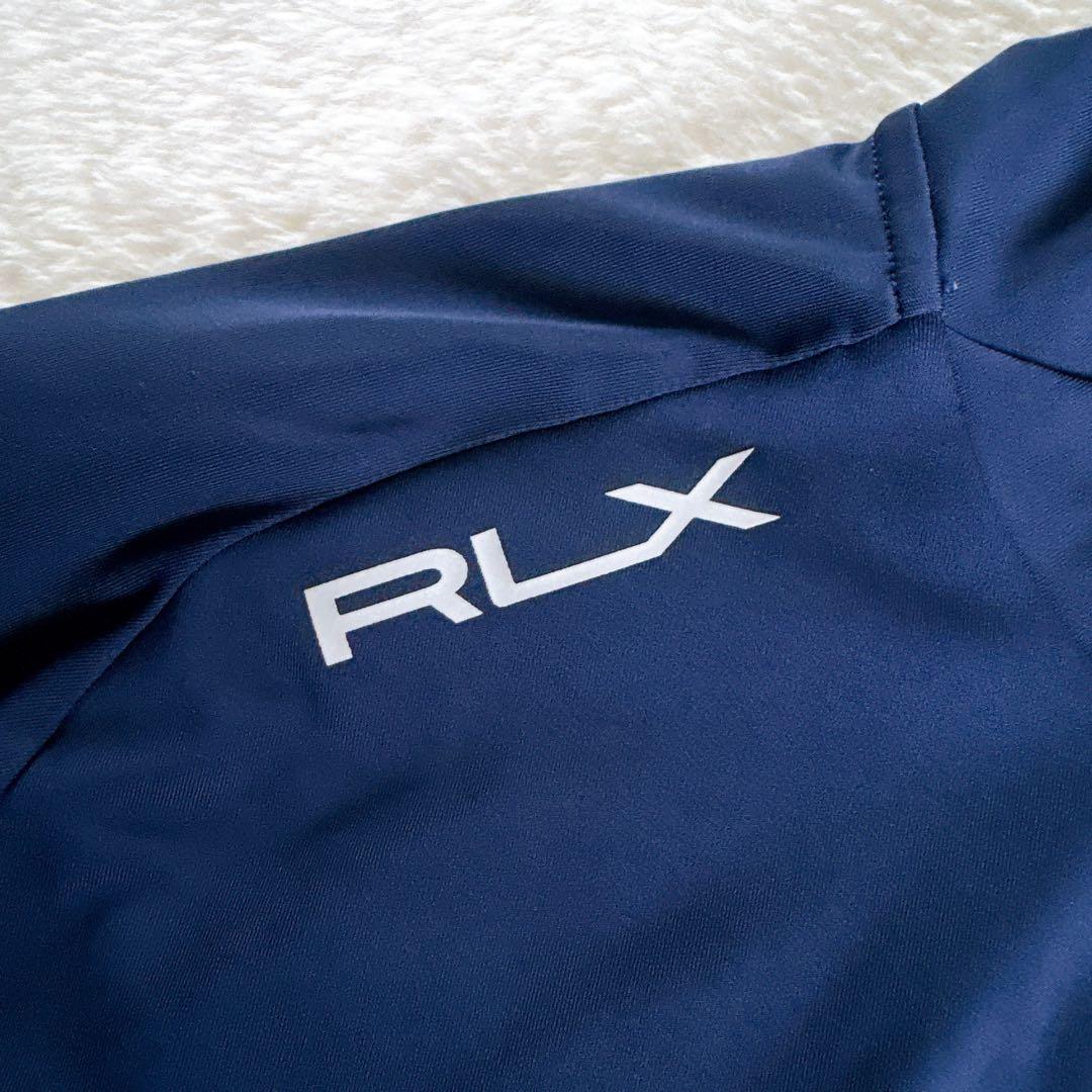 RLX】セットアップ ジップパーカー パンツ ネイビー系 上M下Sサイズ