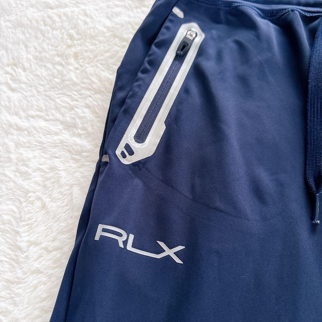 RLX】セットアップ ジップパーカー パンツ ネイビー系 上M下Sサイズ