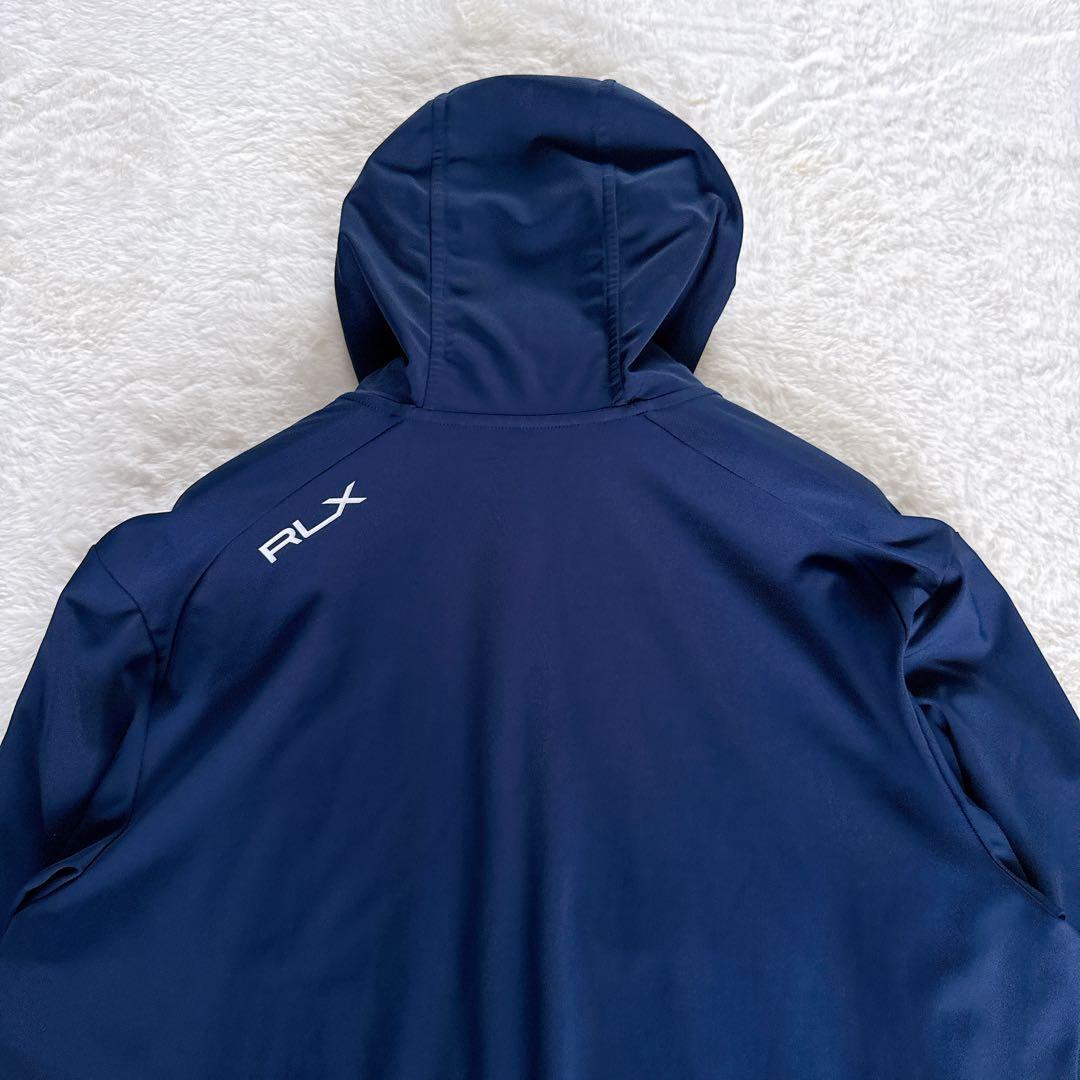 RLX】セットアップ ジップパーカー パンツ ネイビー系 上M下Sサイズ