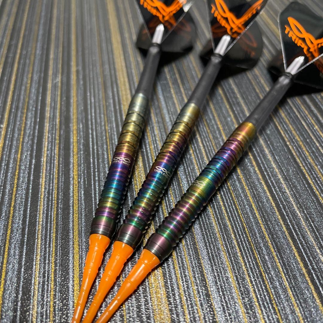 定価15000円 ソフトダーツ エフォール ゼロ レインボー 22g