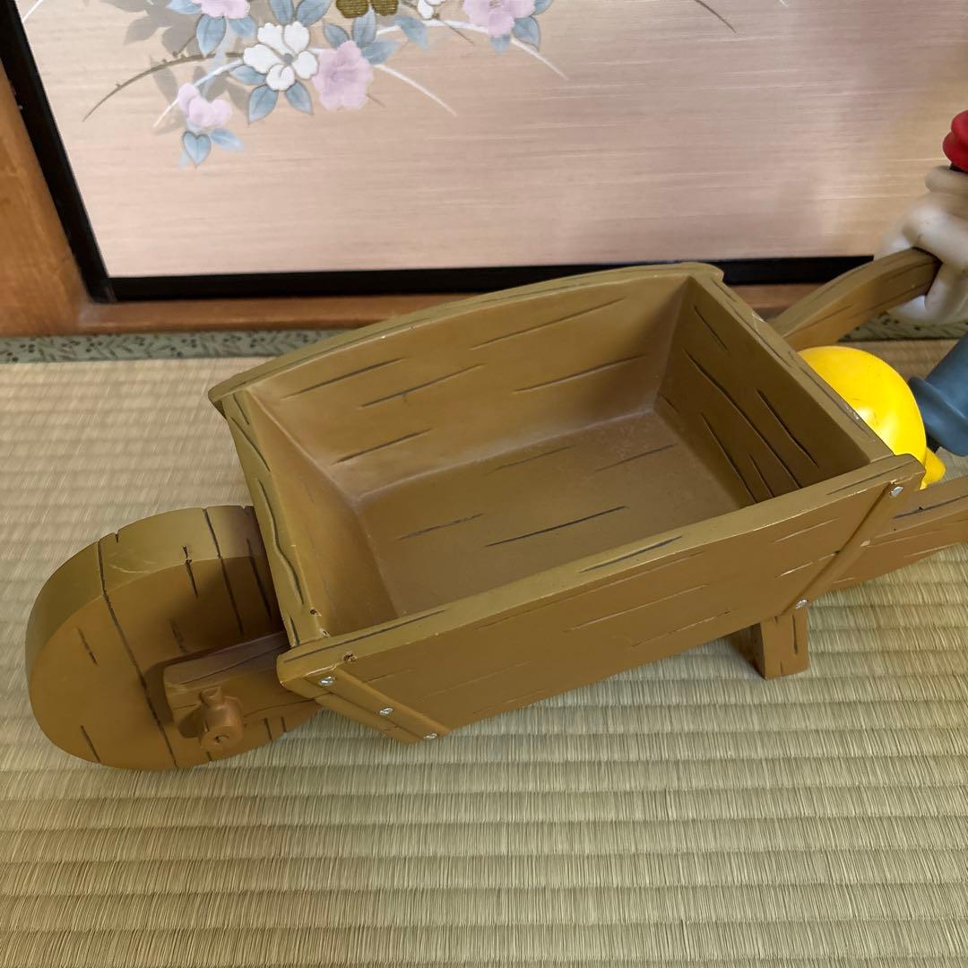 希少 ミッキーマウス ディズニー 特大 陶器 置物 レトロ コレクター