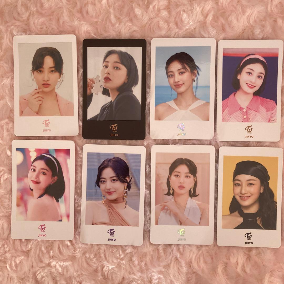 TWICE ジヒョ フォトカード まとめ売り - メルカリ