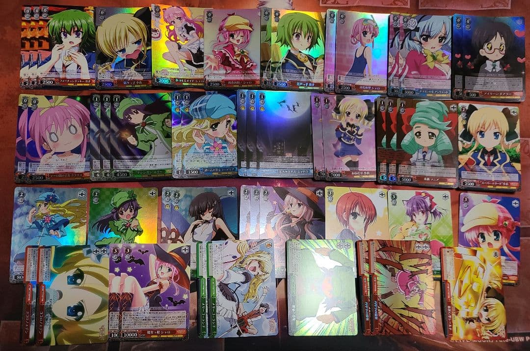 ほぼフルレア　高レアリティ　ミルキィホームズ　デッキ　ヴァイスシュヴァルツ