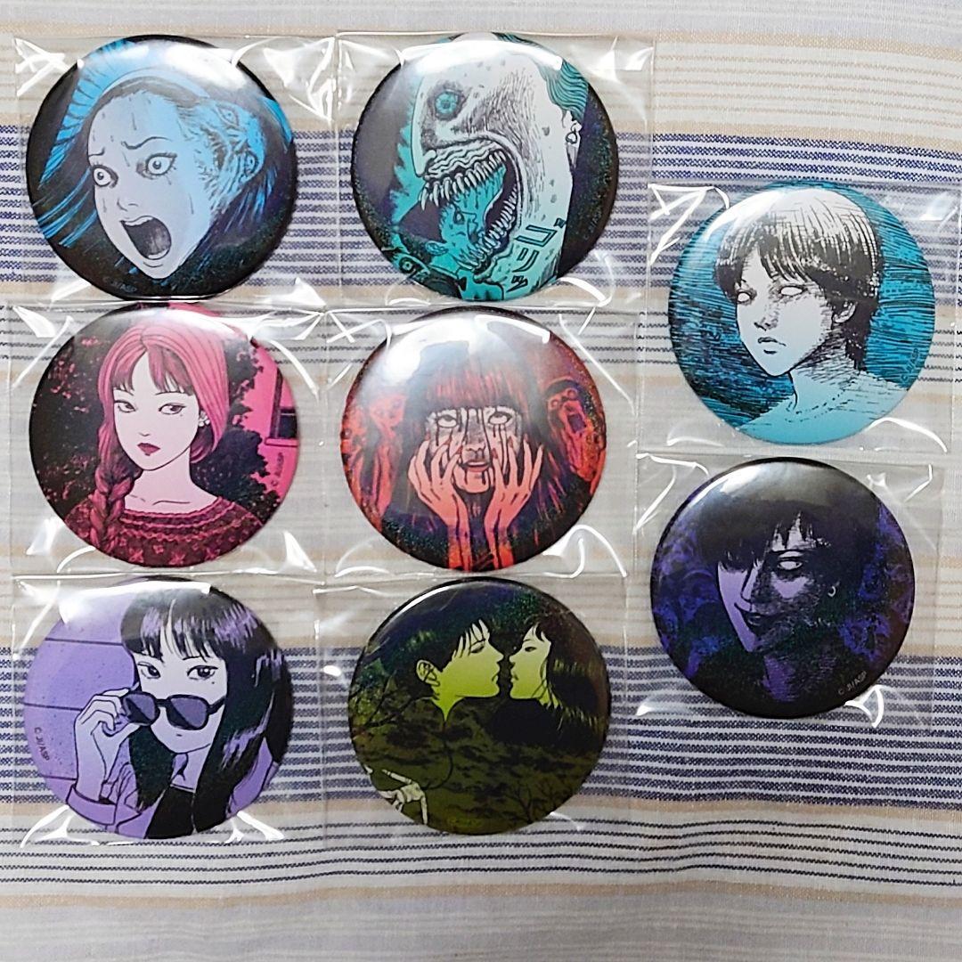 ブラインドラメ缶バッジ 伊藤潤二 ポップアップストア - メルカリ