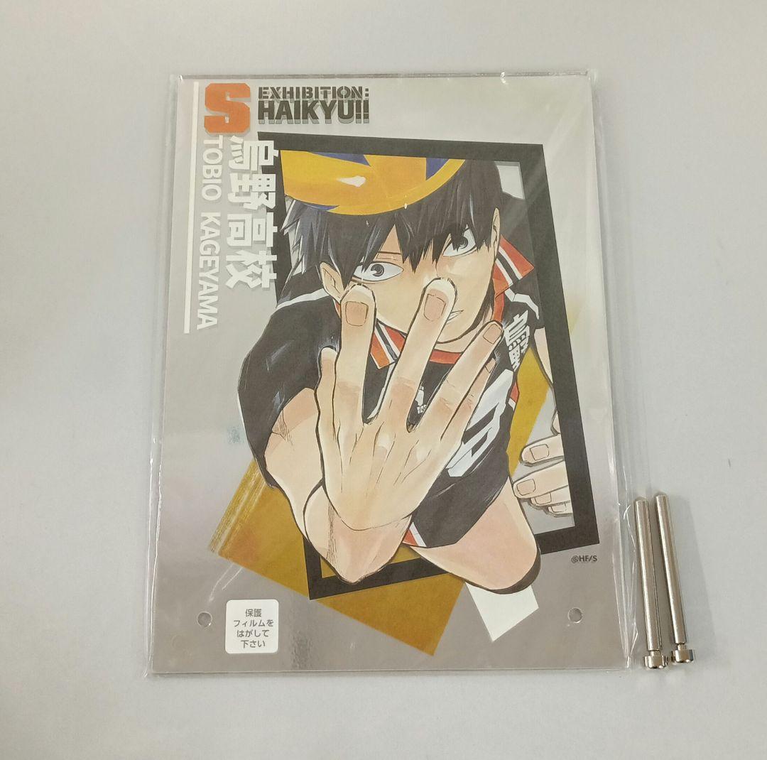 影山飛雄 アクリルミラーパネル 「ハイキュー!!展」 ハイキュー!! 激闘！！メタルパネル 影山飛雄 | 4570155241789